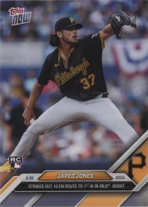 2024 Topps Now - Jared Jones #23 - 1 of 1