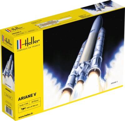 Heller Bausatz 80441 - Ariane 5  1:125