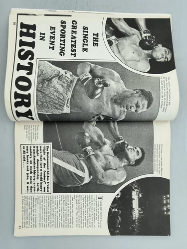 ボクシング イヤーブック マガジン 1973年 モハメド・アリ・フレイジャー MCM 広告写真 - 画像15/22