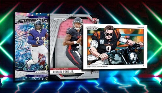 2024 Panini NFL Prizm Football Hobby Box (10 AUTO/MEMORABILIA) + PSA Mystery Box view 3