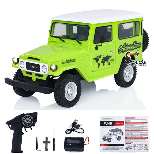 1/16 HG 4x4 RC Off-Road Fahrzeuge TOYOTA Land Cruiser FJ40 Elektro Crawler Auto - Bild 4 von 24