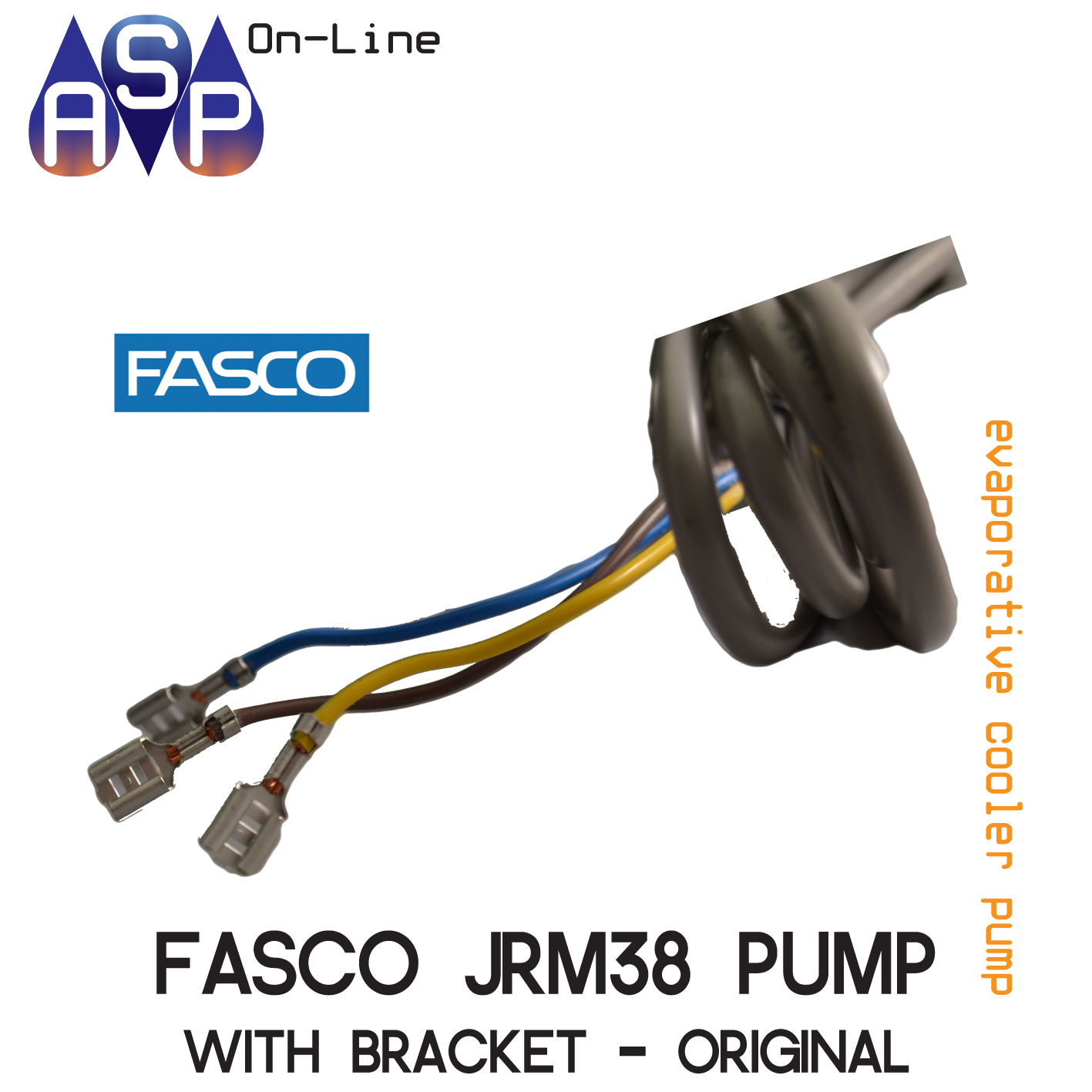 GENUINE FROM BONAIRE FASCO JRM38 PUMP WITH BRACKET BONAIRE/CLIMATE