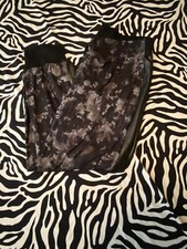 White Birch Tye Dye Joggers With Black Side P...