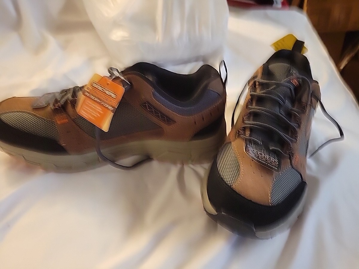 Skechers Men's Oak Canyon Chocolate/Black US Size 10 Extra