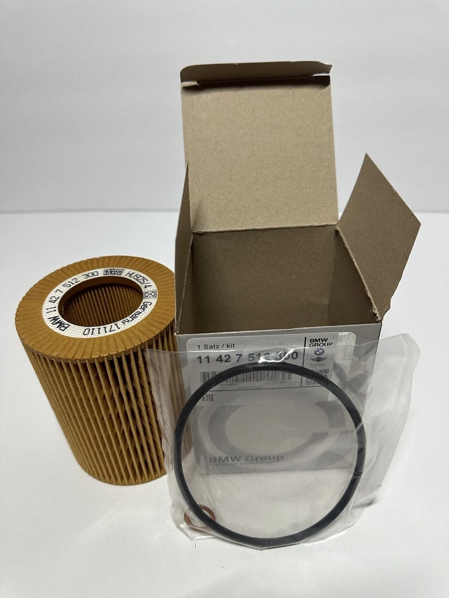 11427512300 Genuine OEM BMW Oil Filter Kit For E36 E39 E46 E53 E60 