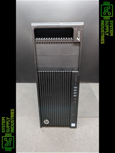 HP Z440 - Intel Xeon E5-1650v4@3,60 GHz, 32 Go@2400 MHz, SSD 256 Go + 1 To de disque dur - Photo 1/3