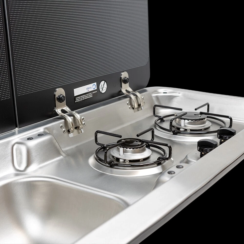 Dometic 3 burner hob online cooktop with sink