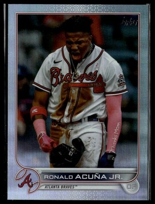 2022 Topps #200 Ronald Acuña Jr. Rainbow Foil