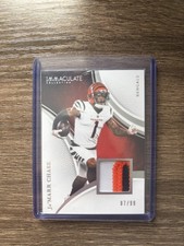 2025 Panini Immaculate Collection - Memorabilia Ja'Marr Chase #77 /99
