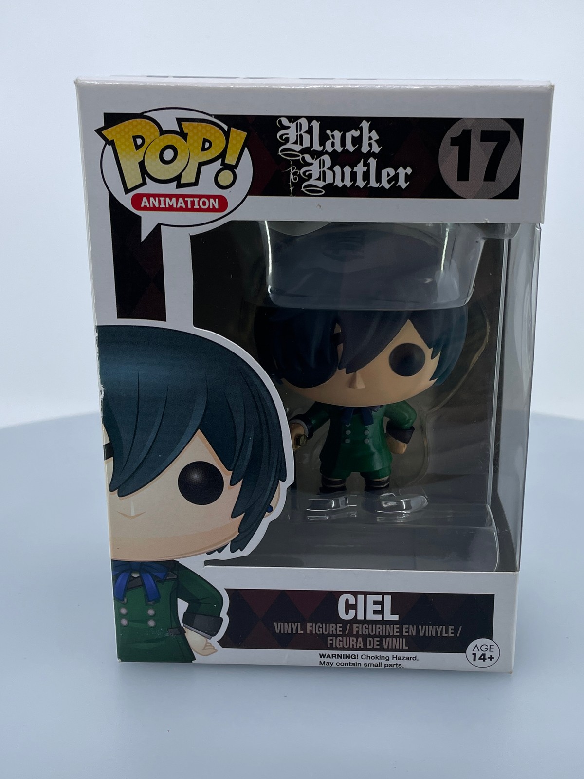 Funko Pop! Figura Vinilo Animación Black Butler Ciel #17 Caja Dañada Ver Fotos