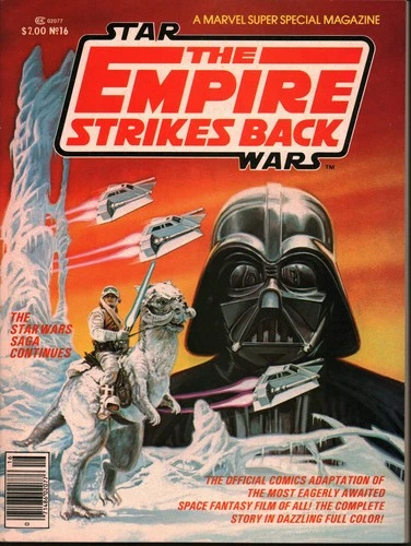 Star Wars The Empire Strikes Back Marvel Super Special Magazine #16 1980