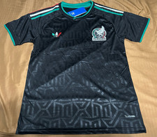 Seleccion Mexicana Alternate Black Jersey New Mens Medium