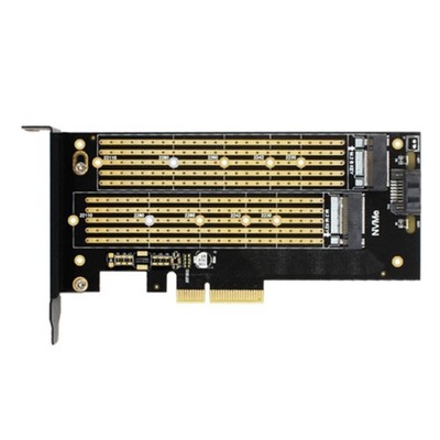 Dualer M.2 PCIe-Adapter NVME M-Key Oder SATA B-Key Zur PCI-e