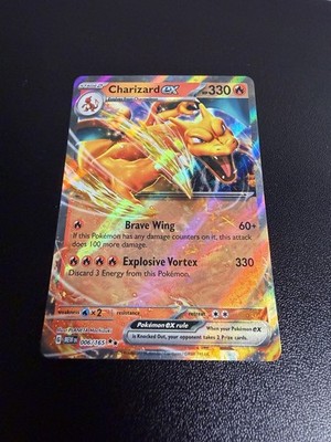 Holo Charizard ex - 006/165 Double Rare Scarlet & Violet 151 Pokemon TCG