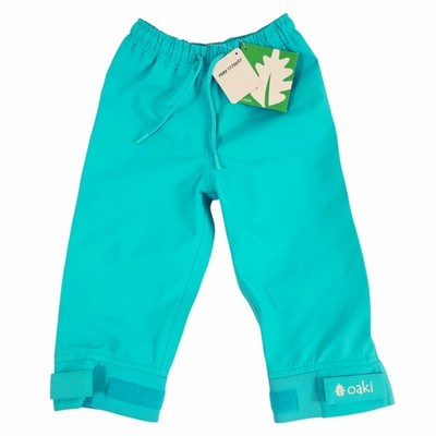 Oaki Toddler 2T Rain Glacier Blue Waterproof Outdoor Adventure Play Trail Pants