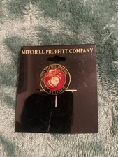 UNITED STATES MARINE RETIRED LAPEL PIN MITCHELL PROFFITT COMPANY NEW