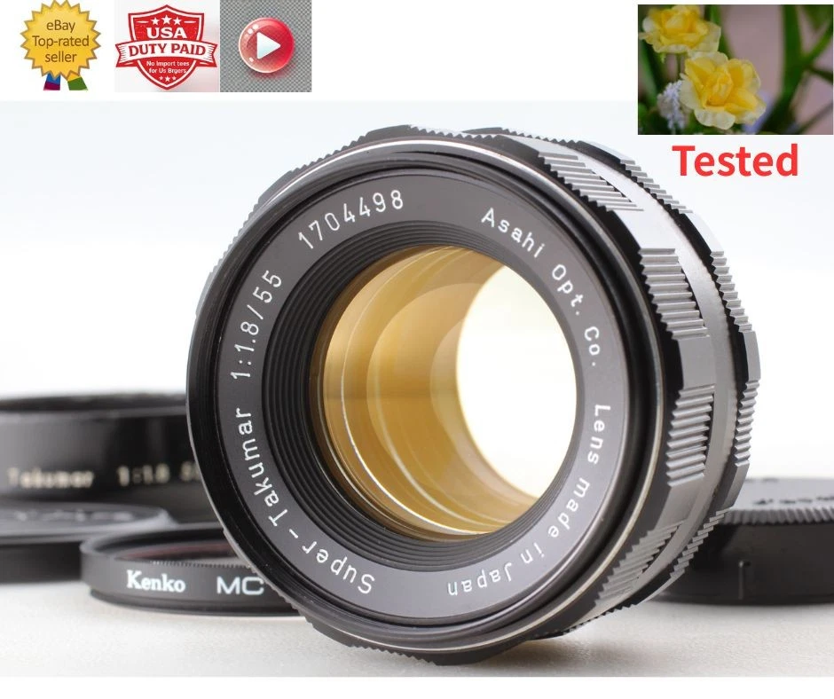 PENTAX f/1.8 Camera Lenses 55mm Focal for sale | eBay