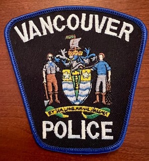 VANCOUVER POLICE BC (year 2000) prototype patch British Columbia Canada