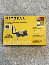 NetGear WG311TNA NISB 108 Mbps 32 Bit Wireless PCI Adapter - Open Box