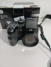 GE Power Pro Series X500 16.0MP Digital Camera - Black TESTED WORKING