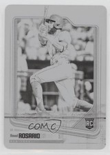 2018 Panini Chronicles Score Printing Plate Black 1/1 Amed Rosario #3 0l1