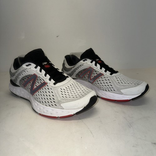 New Balance 880v9 Men’s Running Shoes White Black Red Size 11.5 D Abzorb - Picture 4 of 8
