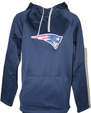 Mens Fanatics New England Patriots Logo Sweatshirt Drawstring Hoodie Mens XL New