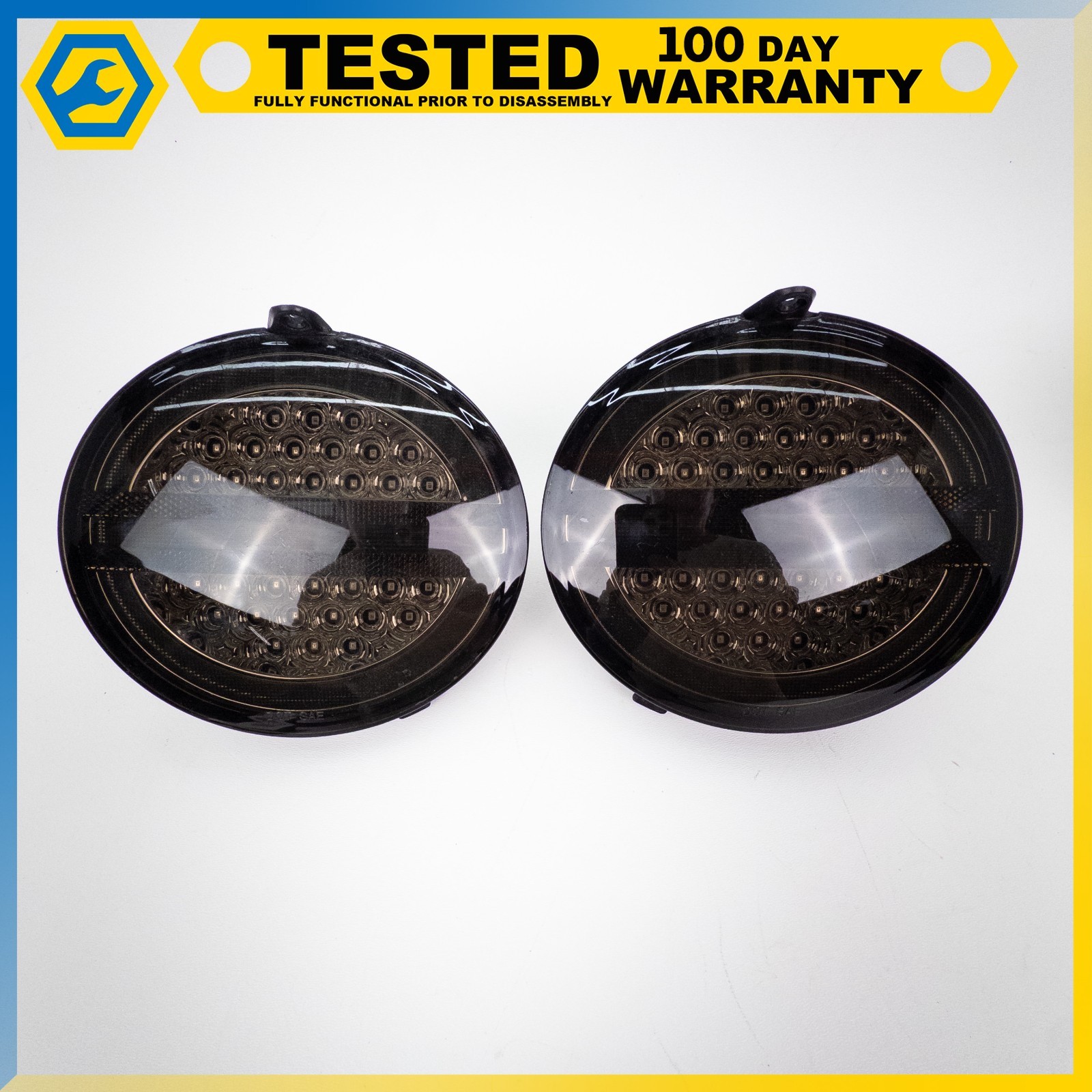 05-13 CHEVROLET CORVETTE C6 TINTED LED REAR LEFT & RIGHT TAIL LIGHT SET