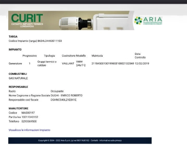 caldaia Vaillant usata ecotec pure - Immagine 4 di 4