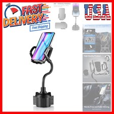 Car Cup Holder Mount with 360  Rotation Adjustable Gooseneck,Car Phone Holder...