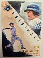 2017 Panini Diamond Kings Baseball DK ORIGINALS DO-19 Paul Molitor - Twins