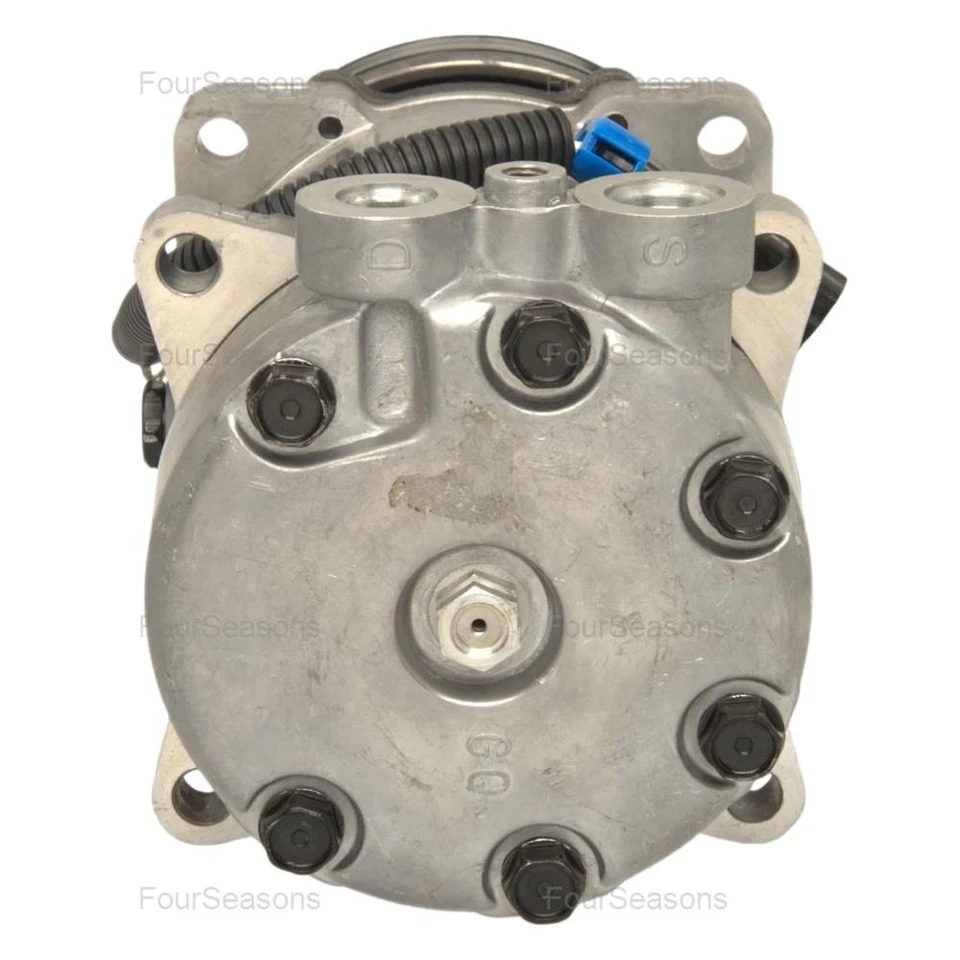 For Kenworth C540 1985-1988 Four Seasons A/C Compressor w Clutch Foto 2 de 4