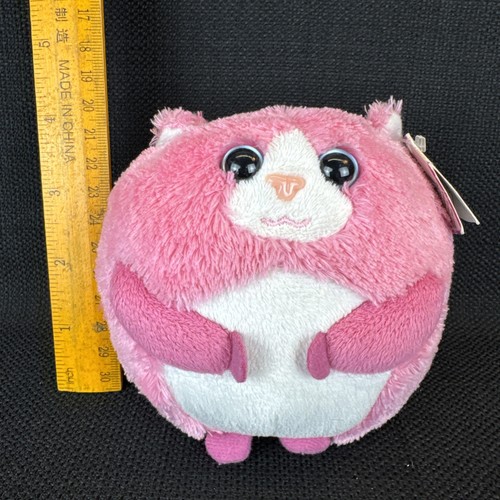 Ty Beanie Ballz Tumbles Pink Cat 5" Plush Stuffed Animal Toy - Picture 12 of 13