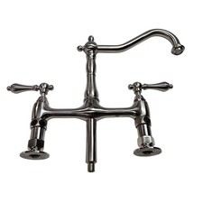 Signature Hardware 329238 Bellevue Bridge Kitchen Faucet - Brushed Nickel READ