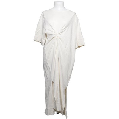 H&M, Kleid, Größe: S, Beige, Baumwolle, Einfarbig, Damen #PzU