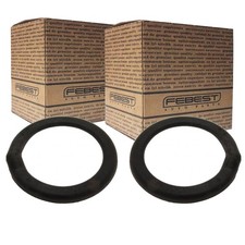 2x FEBEST FEDER-AUFNAHME UNTERLAGE UNTEN VORNE passend für NISSAN 100NX ALMERA