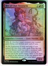 Bre of Clan Stoutarm (FOIL) 207 Rare Lorwyn Eclipsed Magic: The Gathering NM