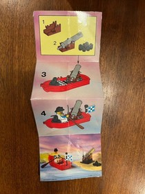 LEGO Pirates Set 6245 Harbor Sentry - 100% Complete - w/ laminated Instructions