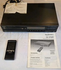 Vintage Technics SL-P300 Compact Disc Player Japan 1986 COMPLETE IN BOX 