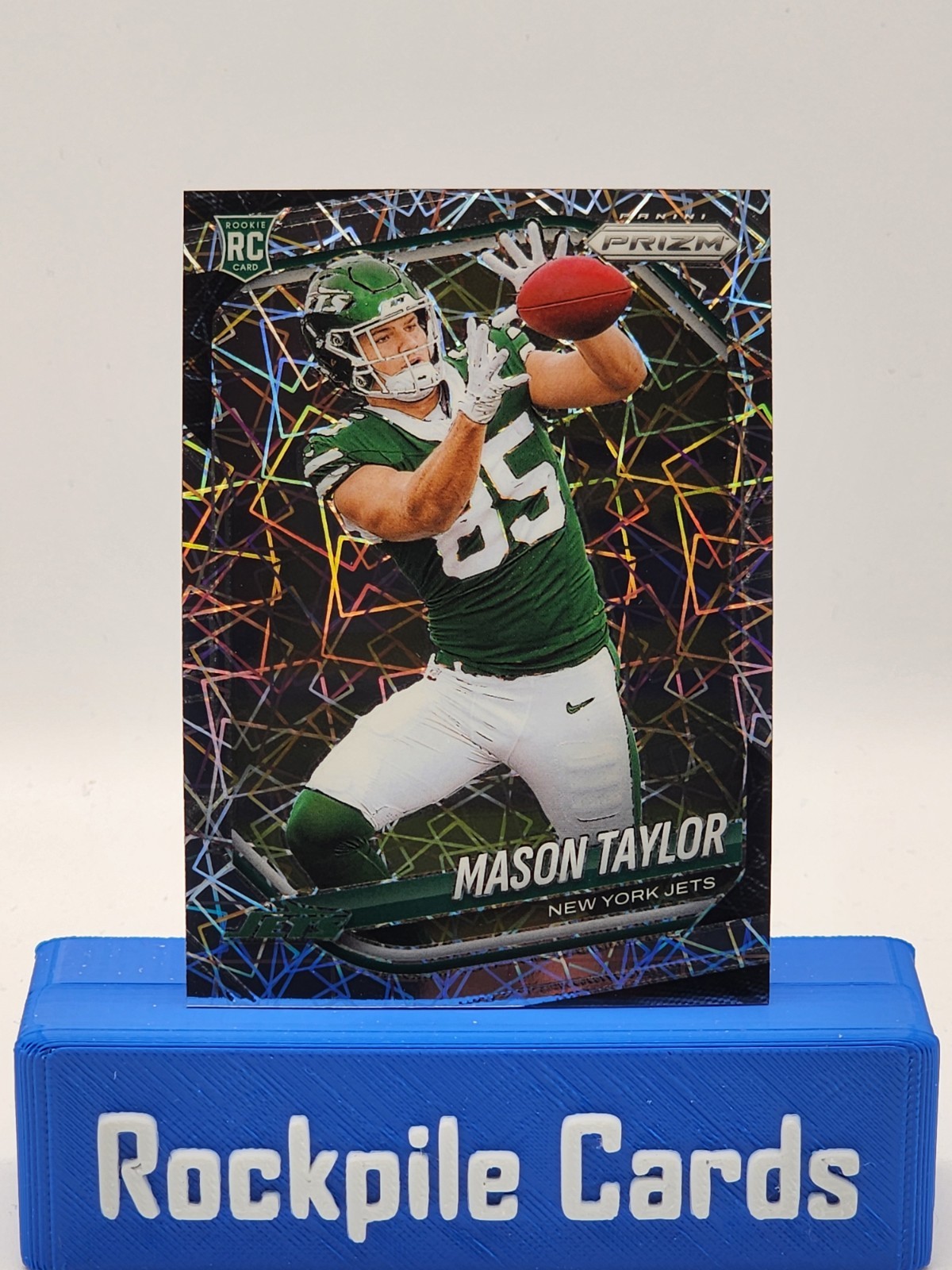 2025 Panini Prizm - Rookies Mason Taylor #329 Lazer Prizm (RC)