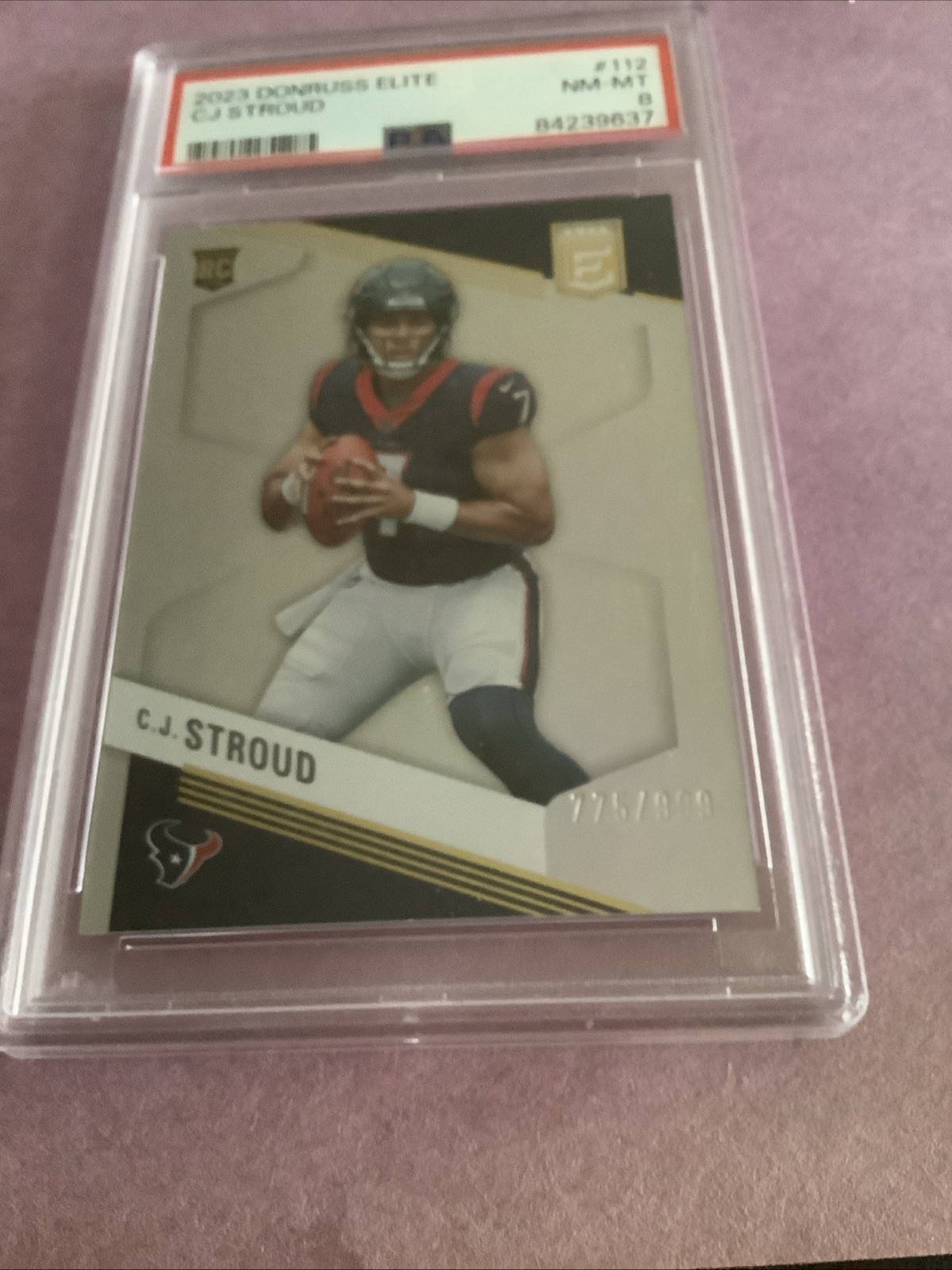 2023 Panini Donruss Elite - Rookies C.J. Stroud #775 /999 (RC)