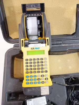 Brady ID Pro wire marker printer -w.accessories - powers on -untested