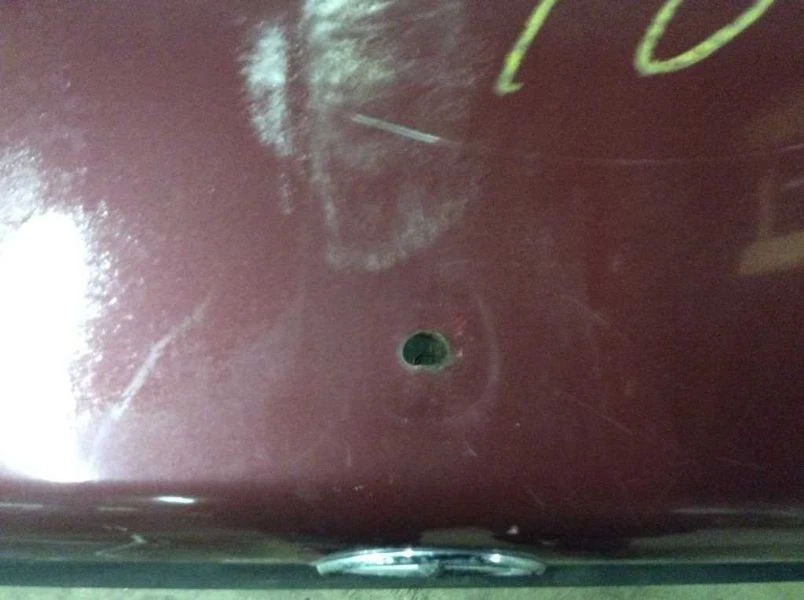 Burgandy Trunk Lid Tailgate Fits 86 87 88 89 MERCEDES BENZ 260E 300D 300E Foto 2 de 4