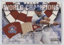 2002 Topps Stadium Club World Champions Relics Dave Winfield #WC-DW HOF ni4