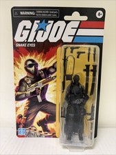 G.I. Joe Retro Collection Snake Eyes Walmart Exclusive 2020 3.75 New MOSC