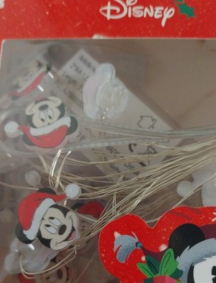 @ Disney - Mickey - Minnie Mouse - LED Lichterkette - 20 LED, 3 M Weihnachten @
