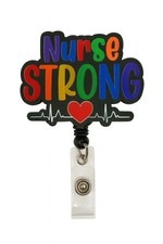 Nurse Strong Badge Reel for Nurses, Medics, and Other Medical Personnel