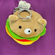 Takashoji Hamburger Keychain Plush