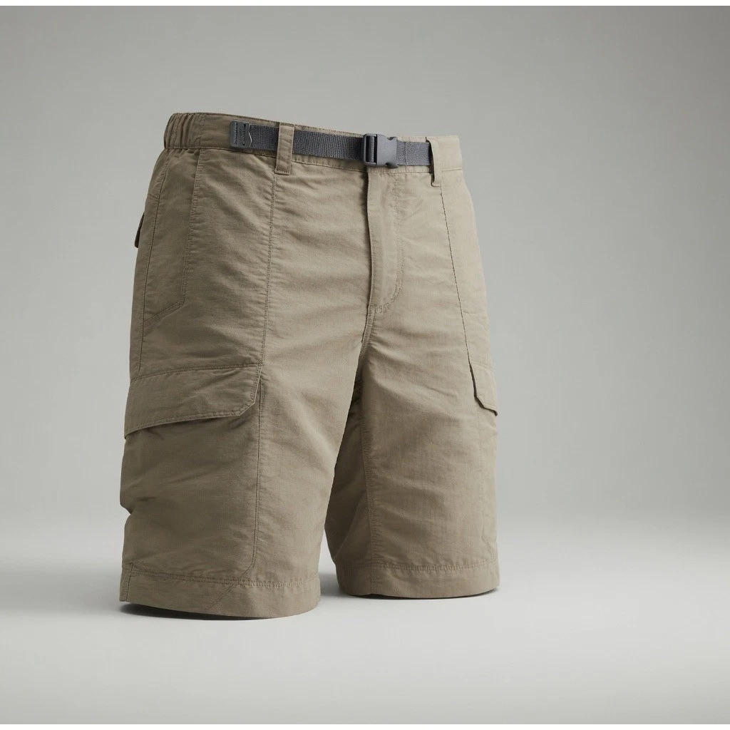 The North Face Mens Tan Khaki Nylon Cargo Hiking Shorts Medium Belted FV059901
Opens in a new window