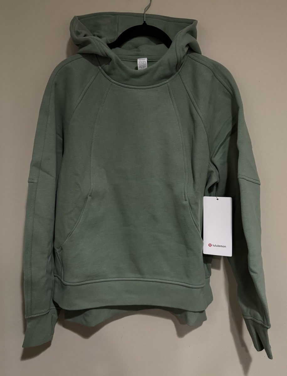 NWT Lululemon XS/S Scuba Oversized Side Slit Hoodie Sweatshirt